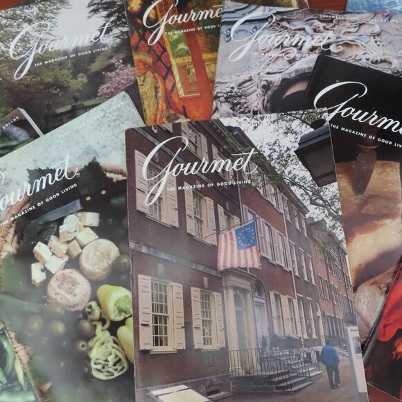 Lot of 12 Vintage 1979 Gourmet Magazines - Picture 1 of 7